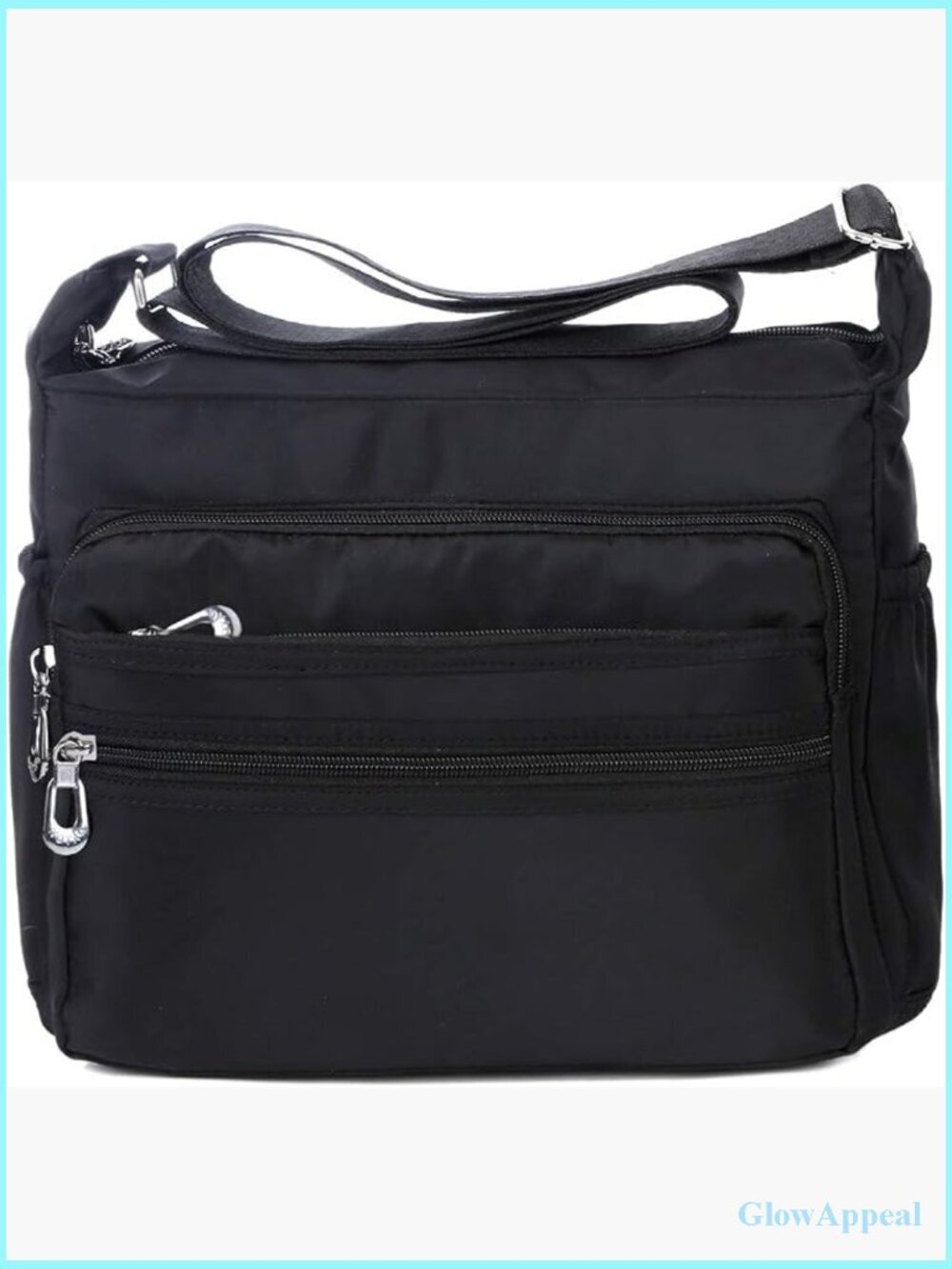 Waterproof Nylon Crossbody Bag Shoulder Purse Travel Messenger